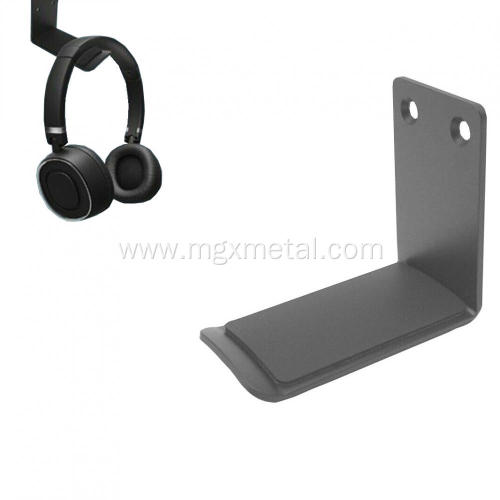 Screen Rear Clamp Brackets Black Powder Coated Metal Headphone Stand Hanger Factory